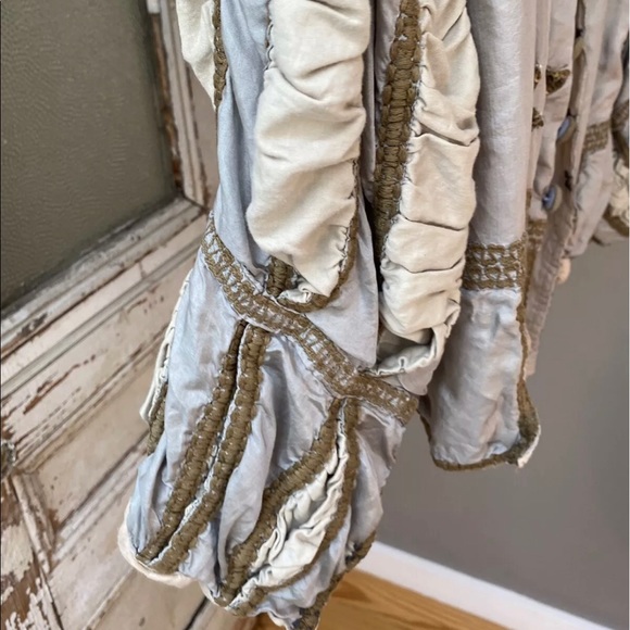 SOLD ‼️ Magnolia Pearl Silk Monique Jacket Moon dust NWT. - Picture 11 of 12